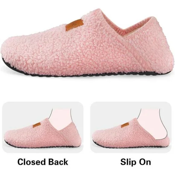 Slippers Socks House Shoes Slip On Indoor Outdoor Travel Unisex Size 8 9 - Picture 2 of 8